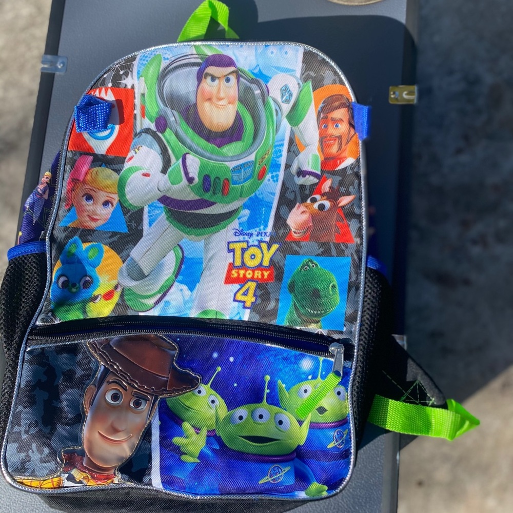 Brand new buzz lighter year kids book bag .